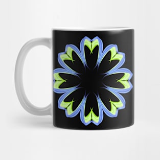 Blue flower Mug